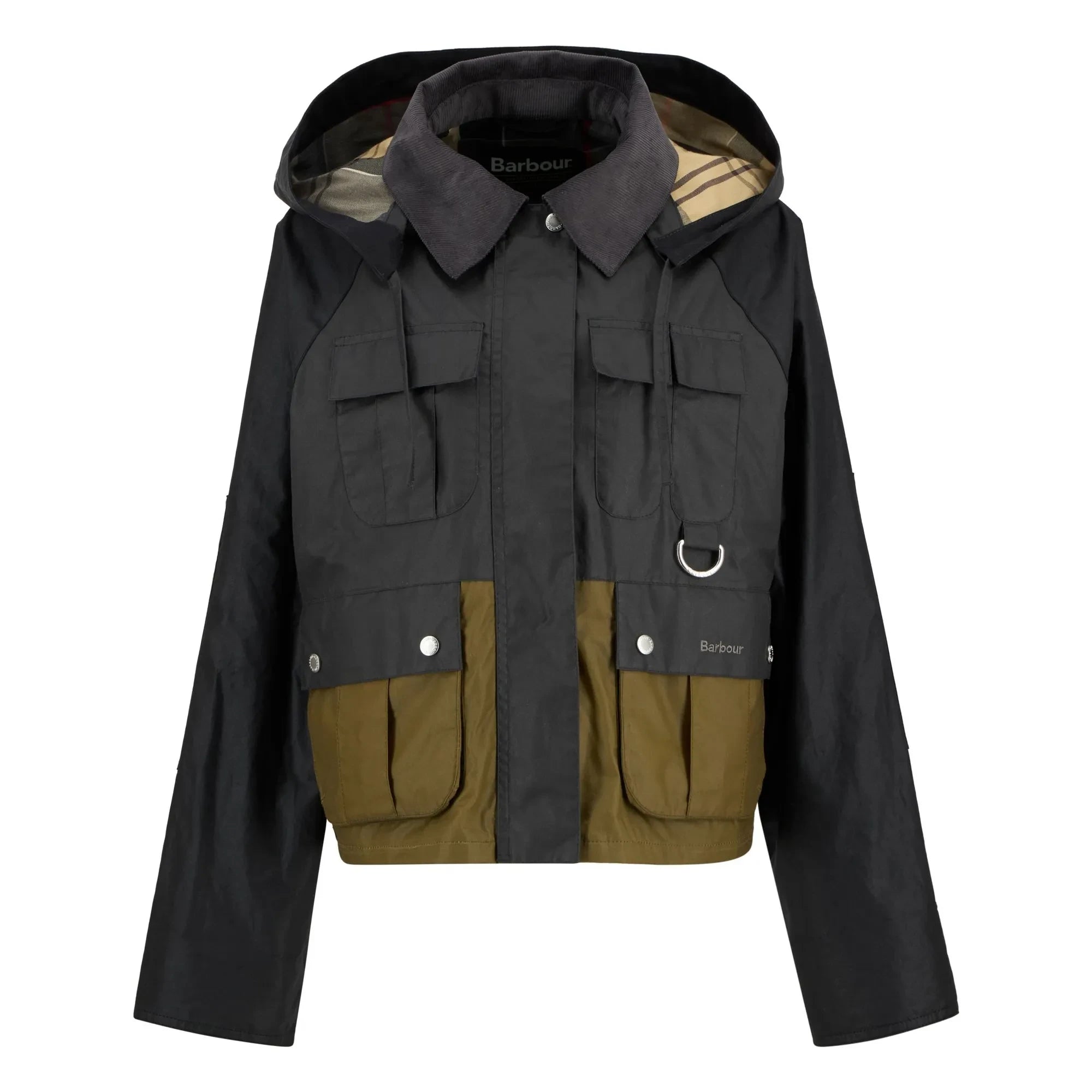 Barbour - Chaqueta encerada Liza | Negro