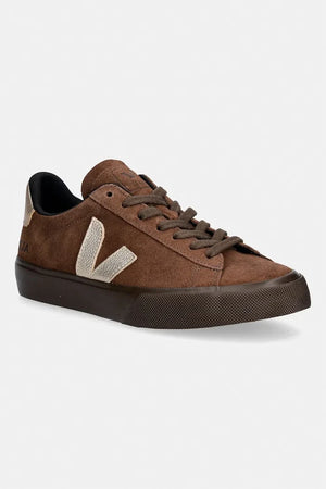 Zapatillas deportivas de mujer de ante Veja CAMPO