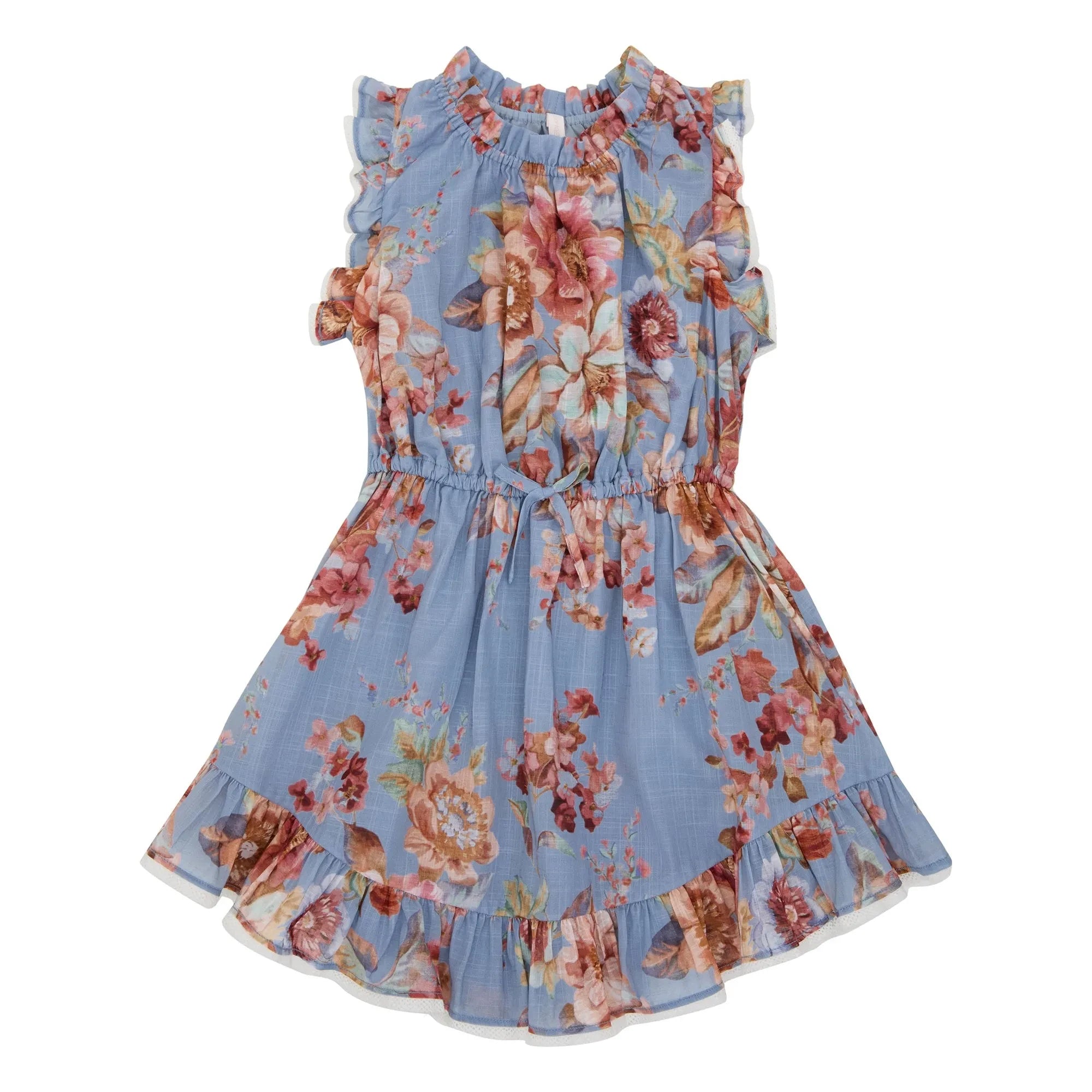 Zimmermann - Vestido Avaken Fleurie | Azul