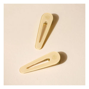 Bachca - Clips Opaline - Set de 2 | Marfil