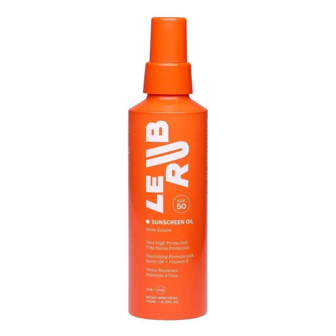 Le Rub - Aceite Protector Solar SPF50 - 150ml
