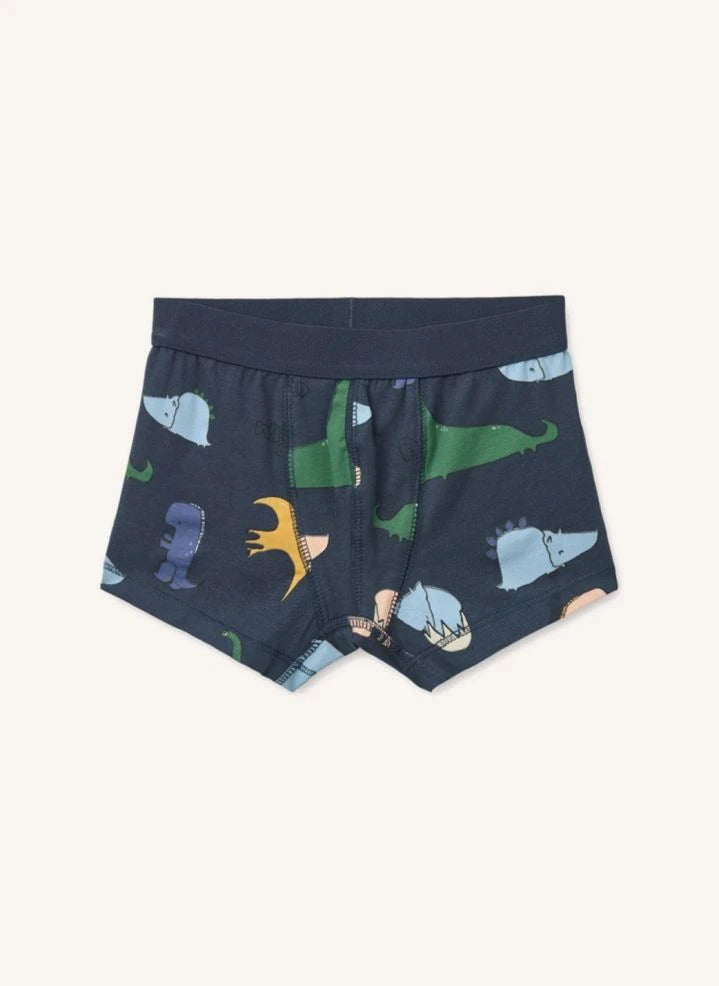Liewood - 3 piezas Boxer de Orgánico Algodón Marvin Dinosaurios | Beige