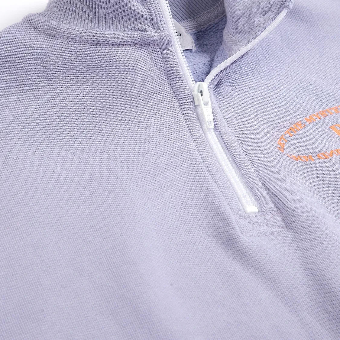 Bobo Choses - B.C. Organik Pamuklu Fermuarlı Sweatshirt | Lavanta