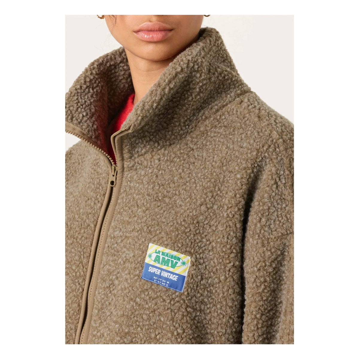 American Vintage - Abrigo Hoktown | Nuez moscada