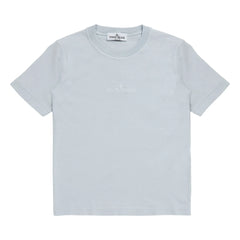 Stone Island - Camiseta con logo | Celeste