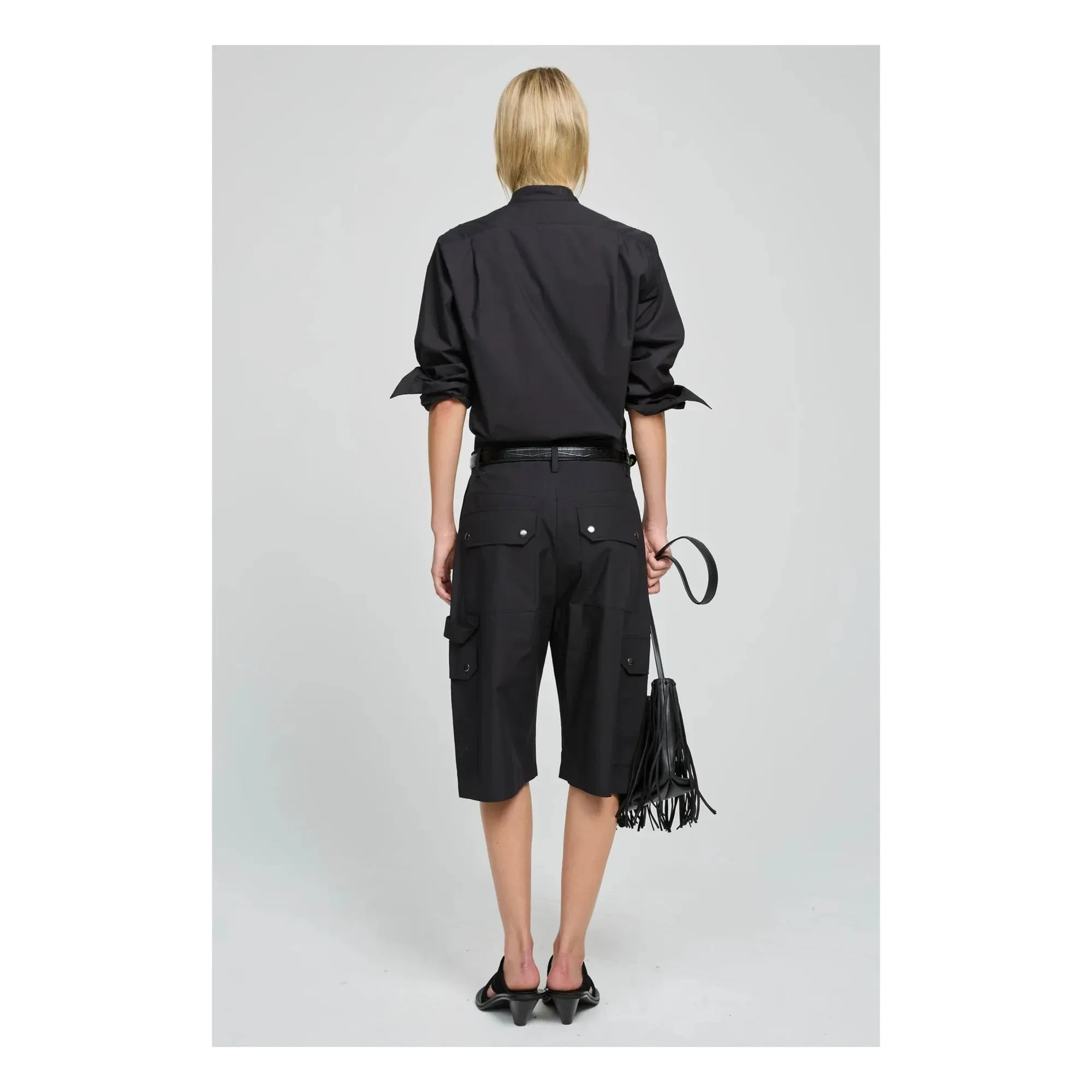 Laurence Bras - Blusa de algodón Juulivo | Negro