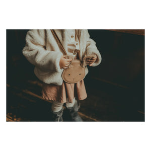 Donsje - Bolso de conejo exclusivo Britta | Beige