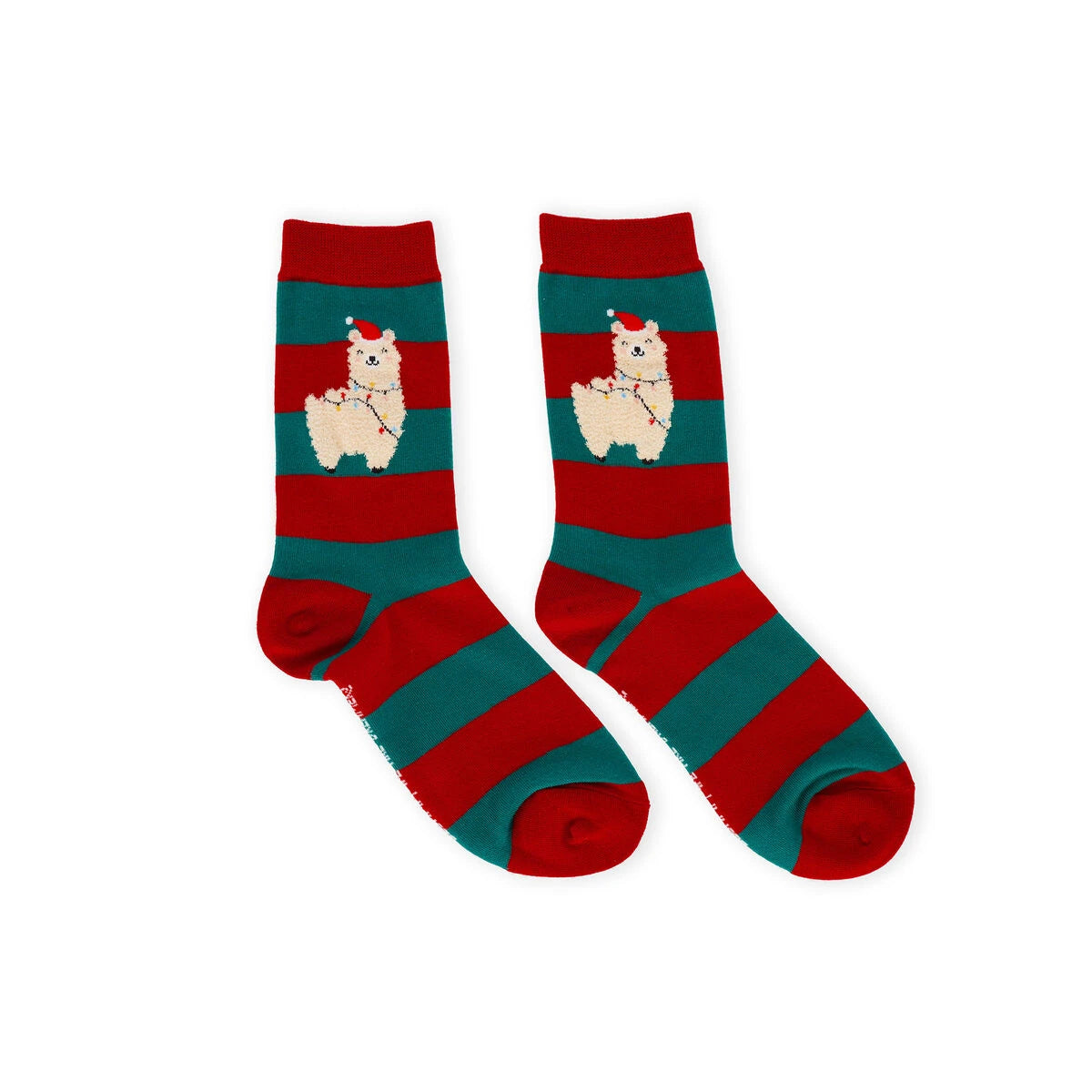 Legami - Calcetines de Navidad Llama Talla 41-47 - ¡Un Ajuste Perfecto!