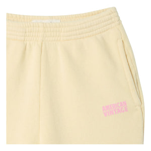 American Vintage - Jogger Izubird | Amarillo pálido