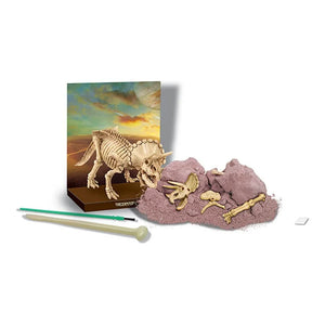 4M - Kit de excavación de Triceratops