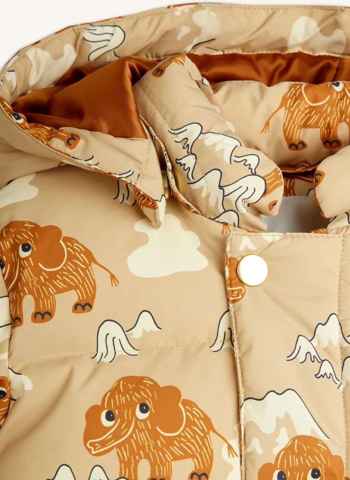 Mini Rodini - Mammoth şişme ceket | Bej