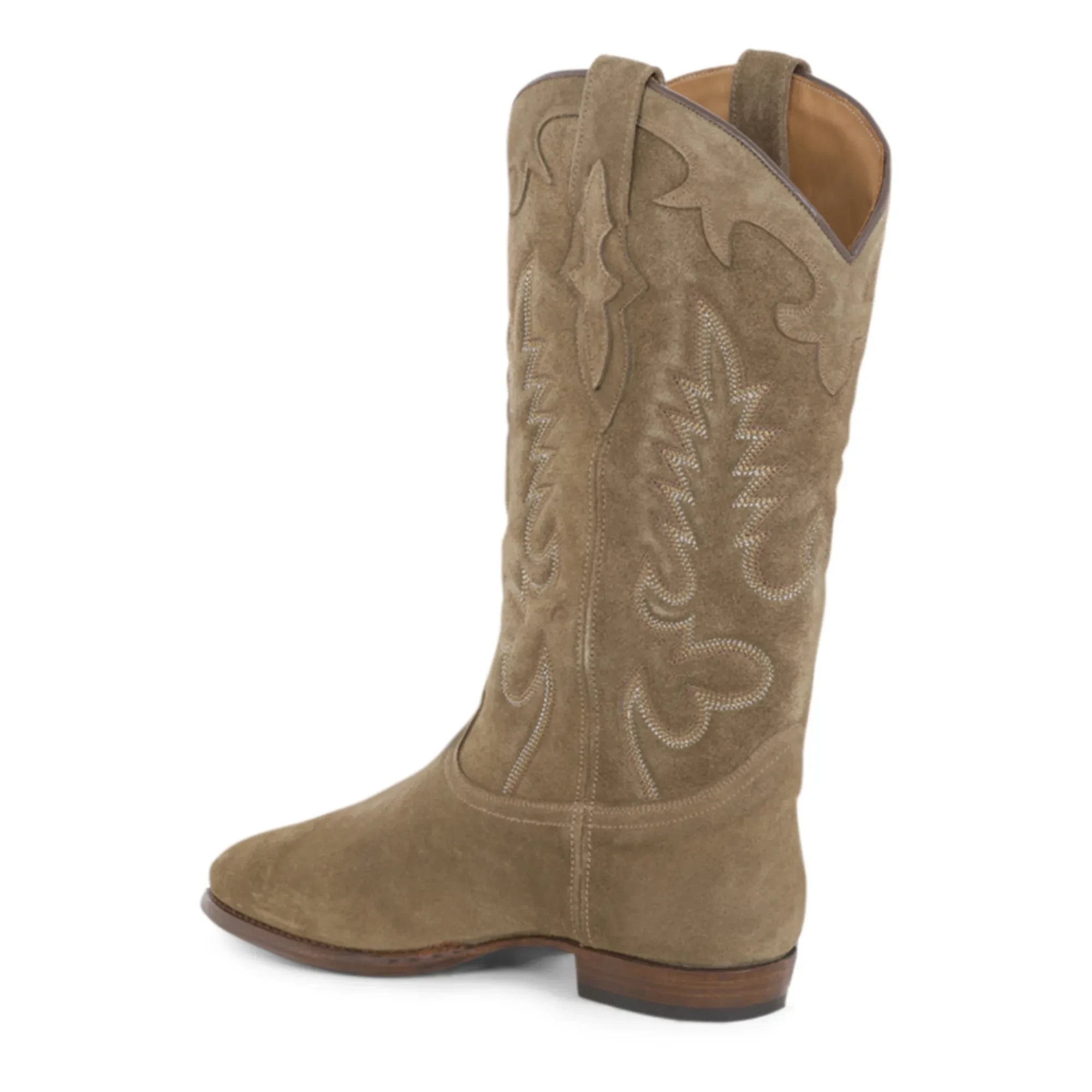 Shiloh Heritage - Botines de gamuza medianoche | Beige