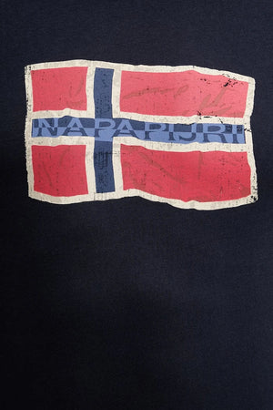 Camiseta de algodón Napapijri MAHSA