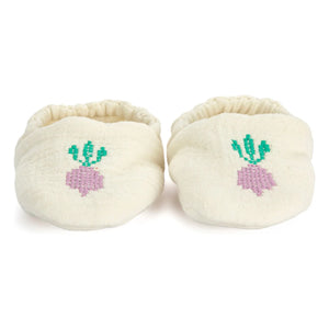 Bobo Choses - Zapatillas con estampado de rábanos de algodón orgánico | Blanco