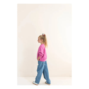 Jenest - Sudadera de algodón orgánico Tammie | Fucsia
