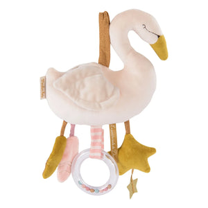 Moulin Roty - Peluche de actividad Cisne - Pequeña escuela de baile