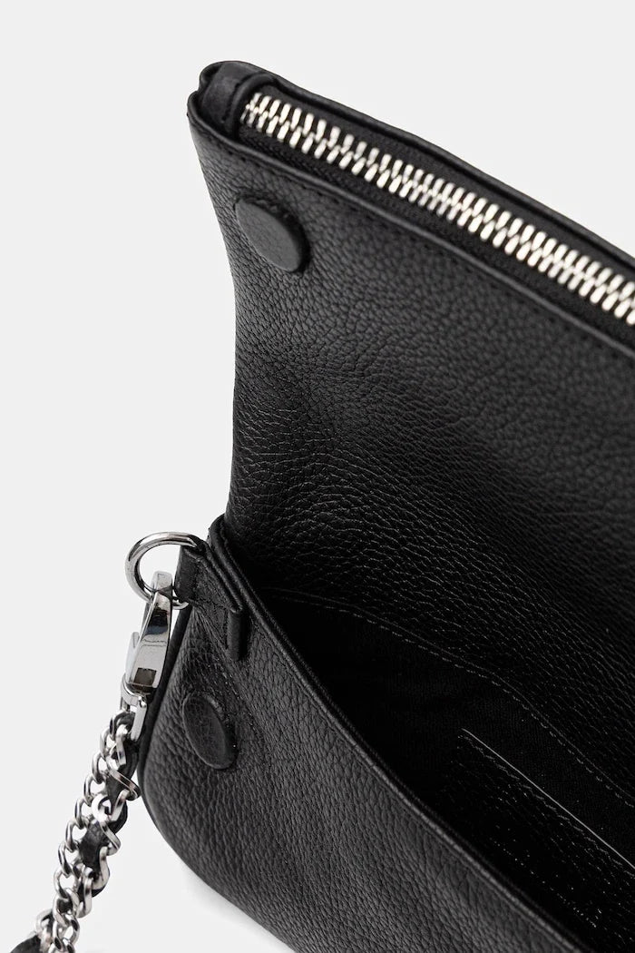 Bolso de piel ZADIG&VOLTAIRE ROCK NANO GRAINED LEATHER