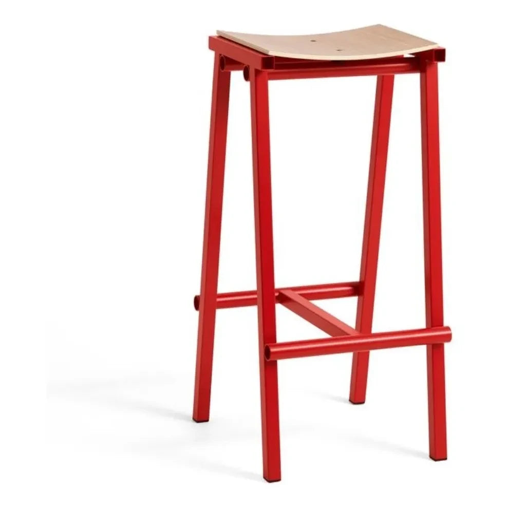 Hay - Taburete alto 75 cm Taburete 8 | Rojo