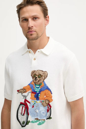 Polo Ralph Lauren camiseta de piqué de algodón para hombre