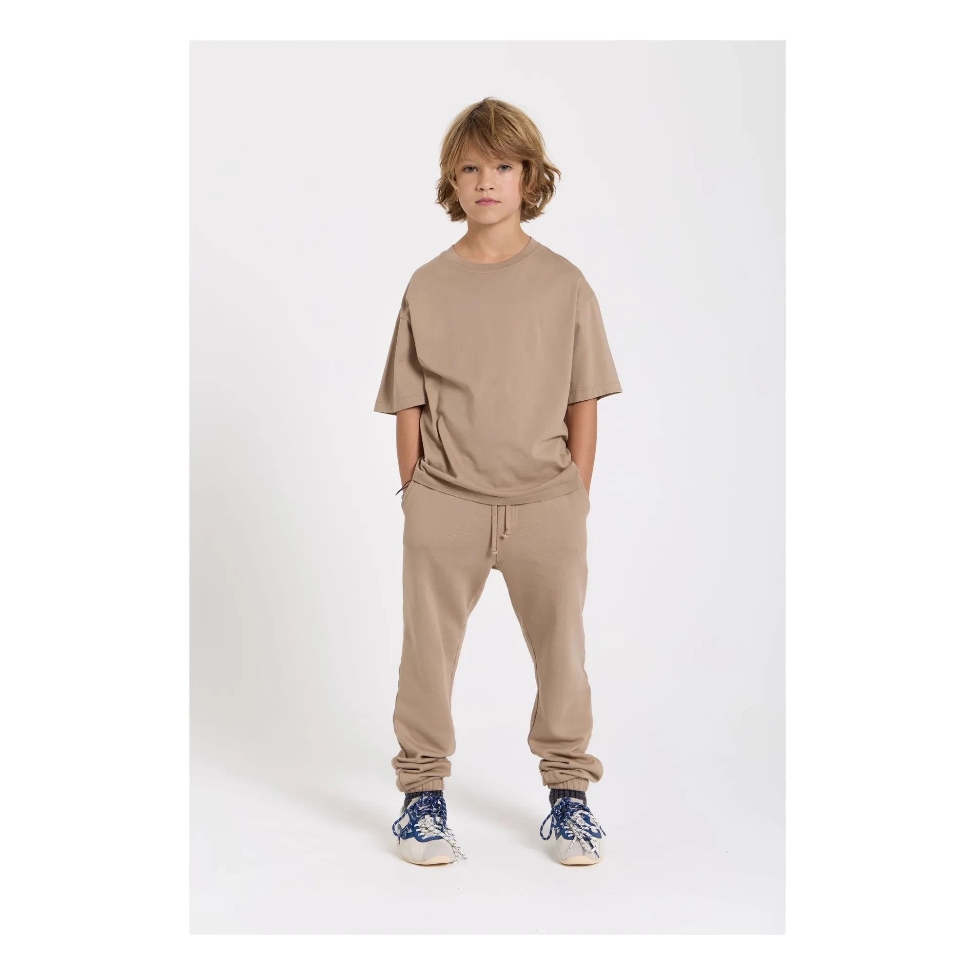 Smallable Kid - Camiseta Nils de algodón orgánico | Marrón tierra