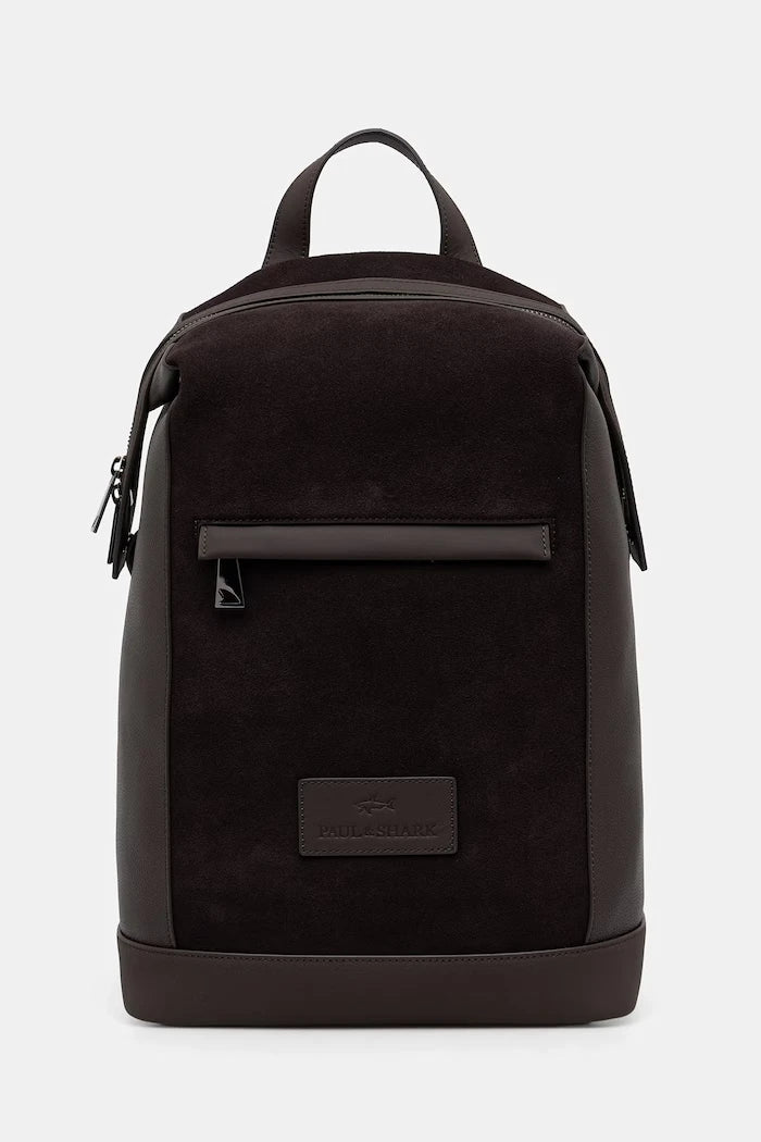 Mochila de cuero Paul&Shark para hombre