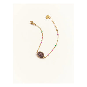 Palas - Pulsera Santa María | Granate