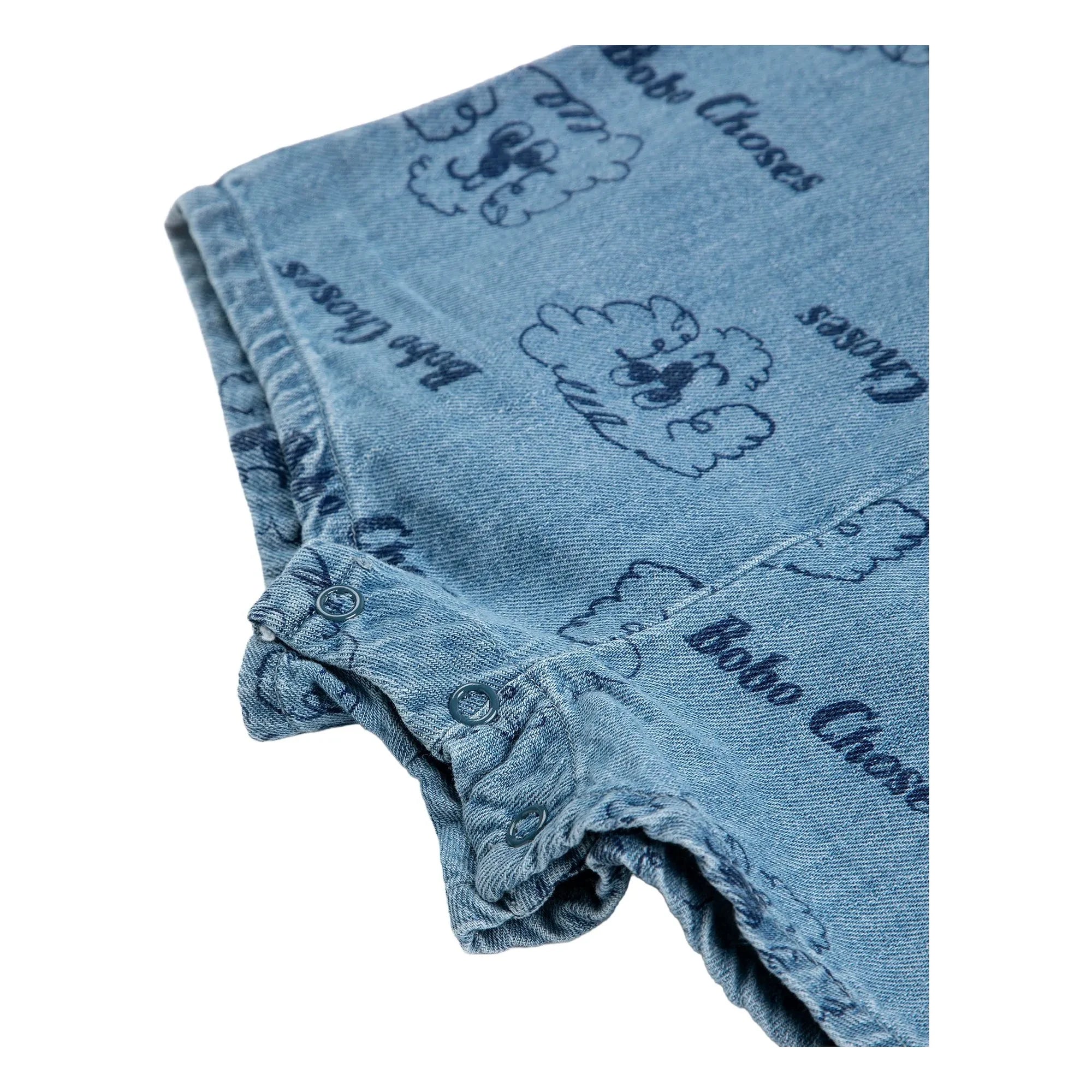 Bobo Choses - Combishort de algodón orgánico Dogs | Azul