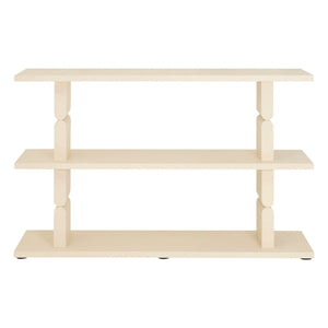 Nobodinoz - Librería de madera pintada Noon | Crema