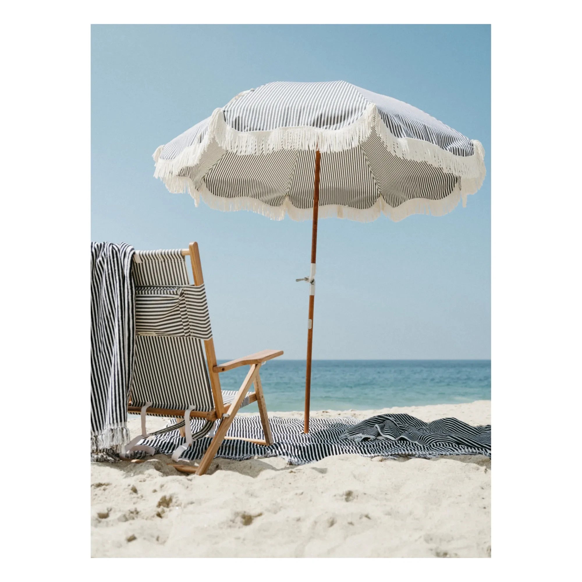 Business & Pleasure Co. - Toalla de Playa | Azul Marino