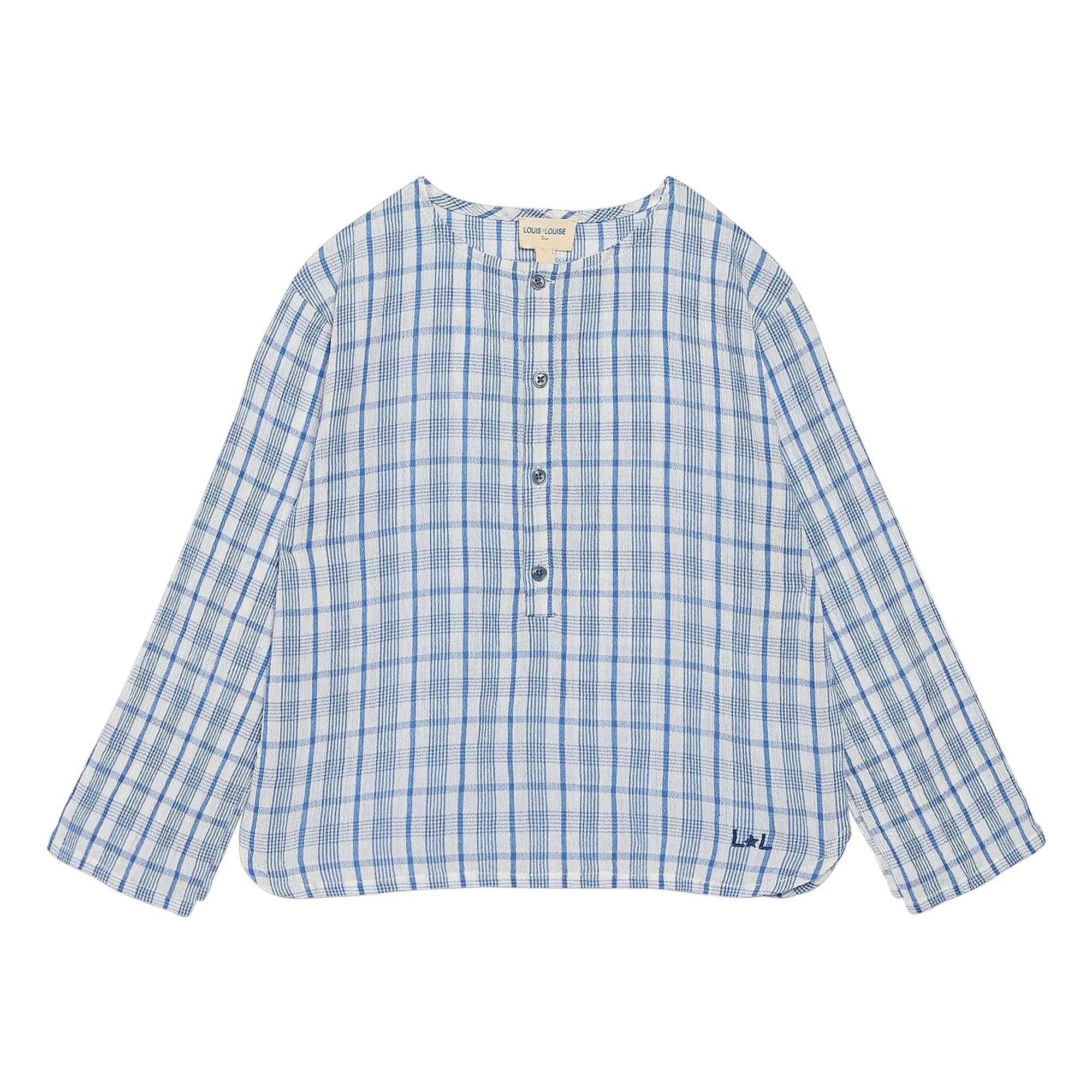 Louis Louise - Kurta Tío Escocés | Azul