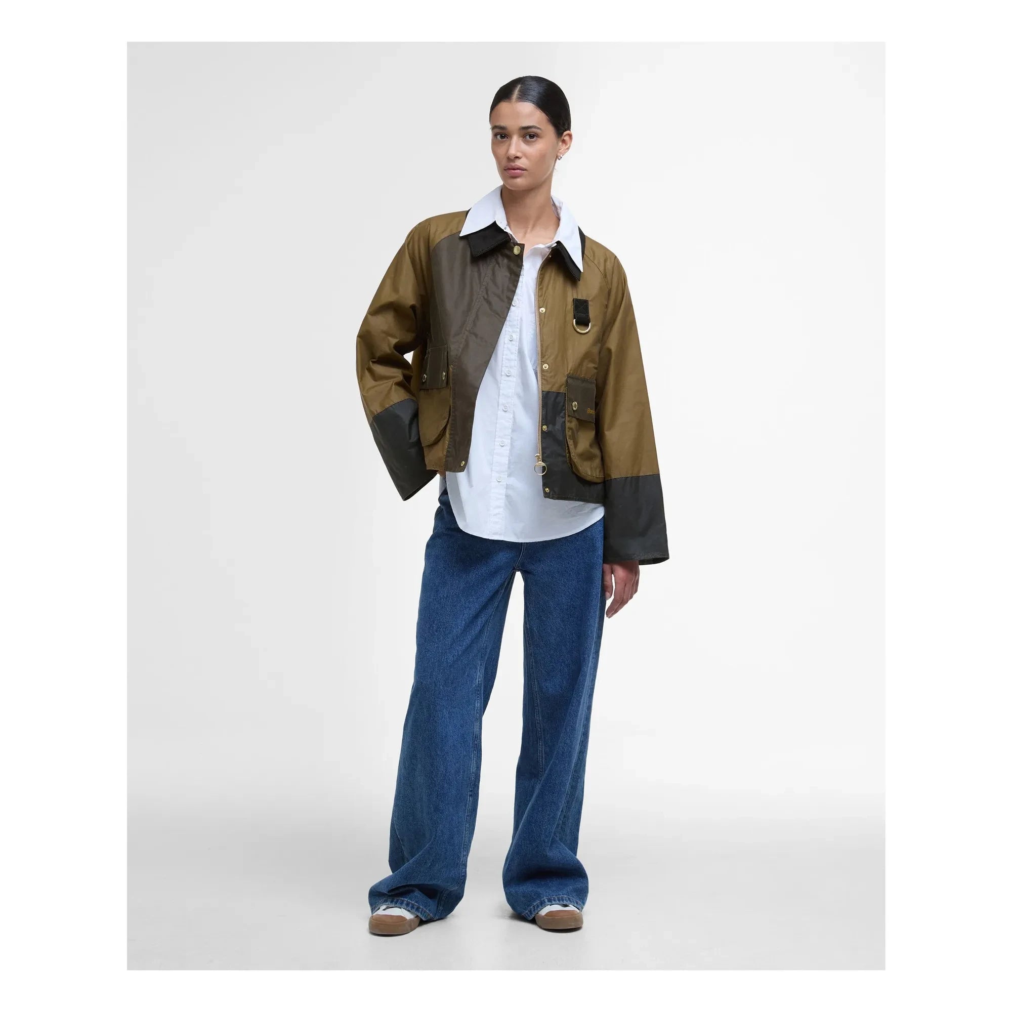 Barbour - Chaqueta encerada Alma | Caqui