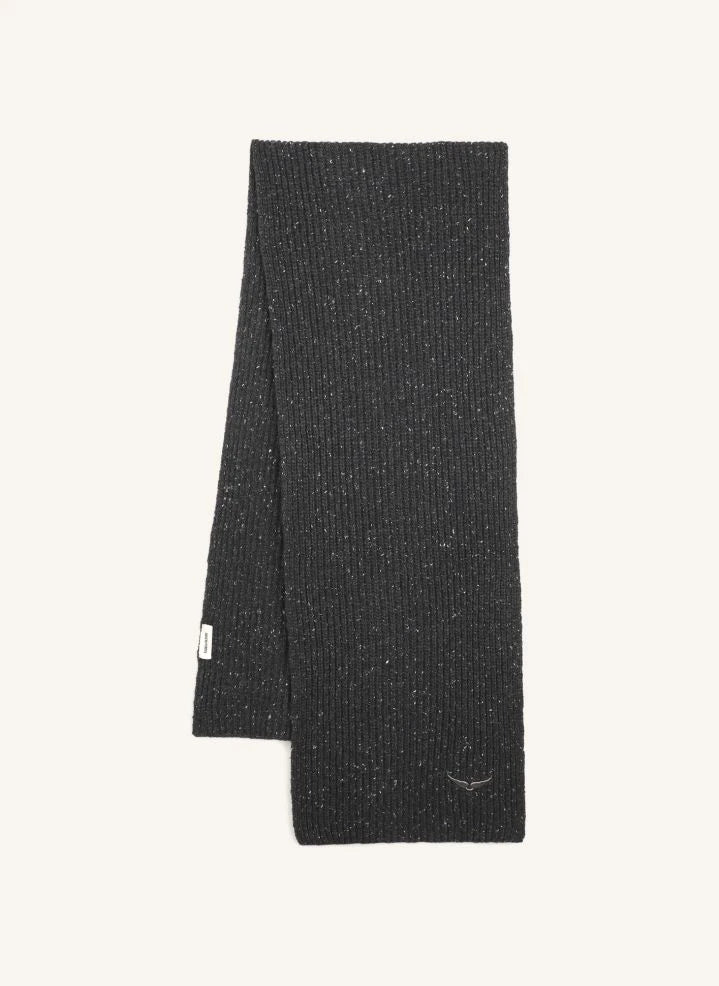 Zadig & Voltaire - Bufanda Eliane Ailes | Gris