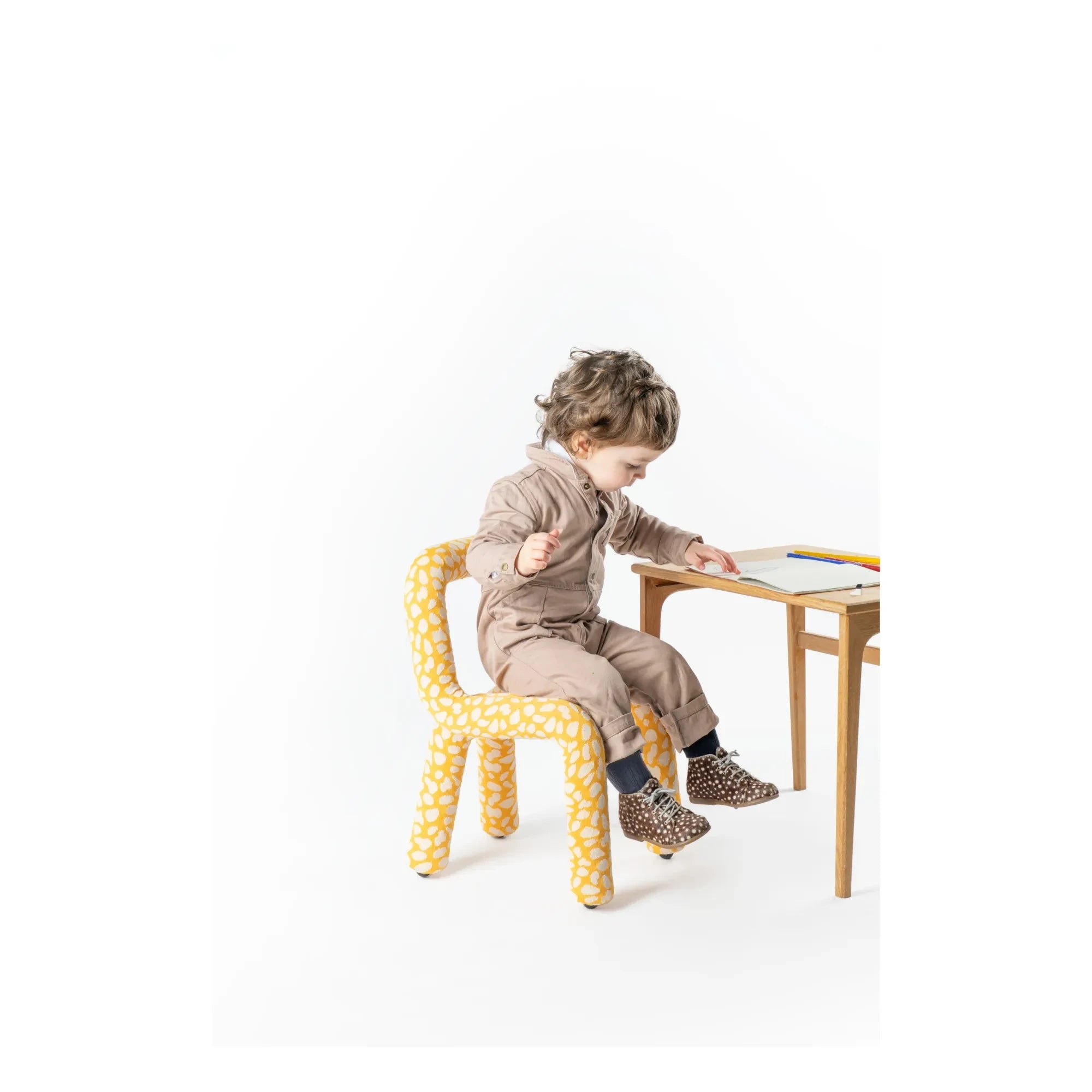 Moustache - Silla Mini Bold | Amarillo