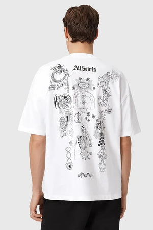 Camiseta de algodón TERRA de AllSaints