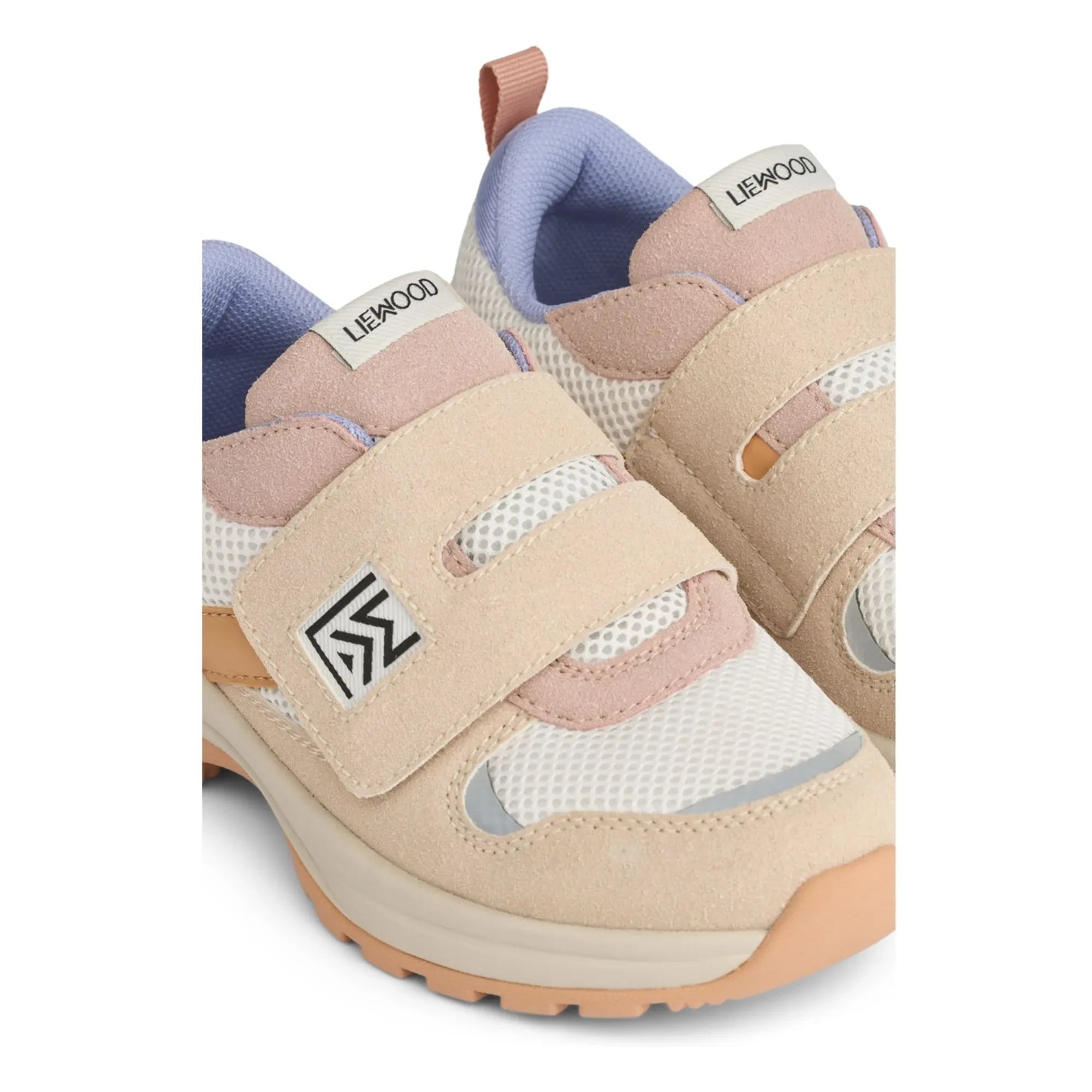Liewood - Zapatillas de deporte a rayas Denisa Fileli | Rosa pálido