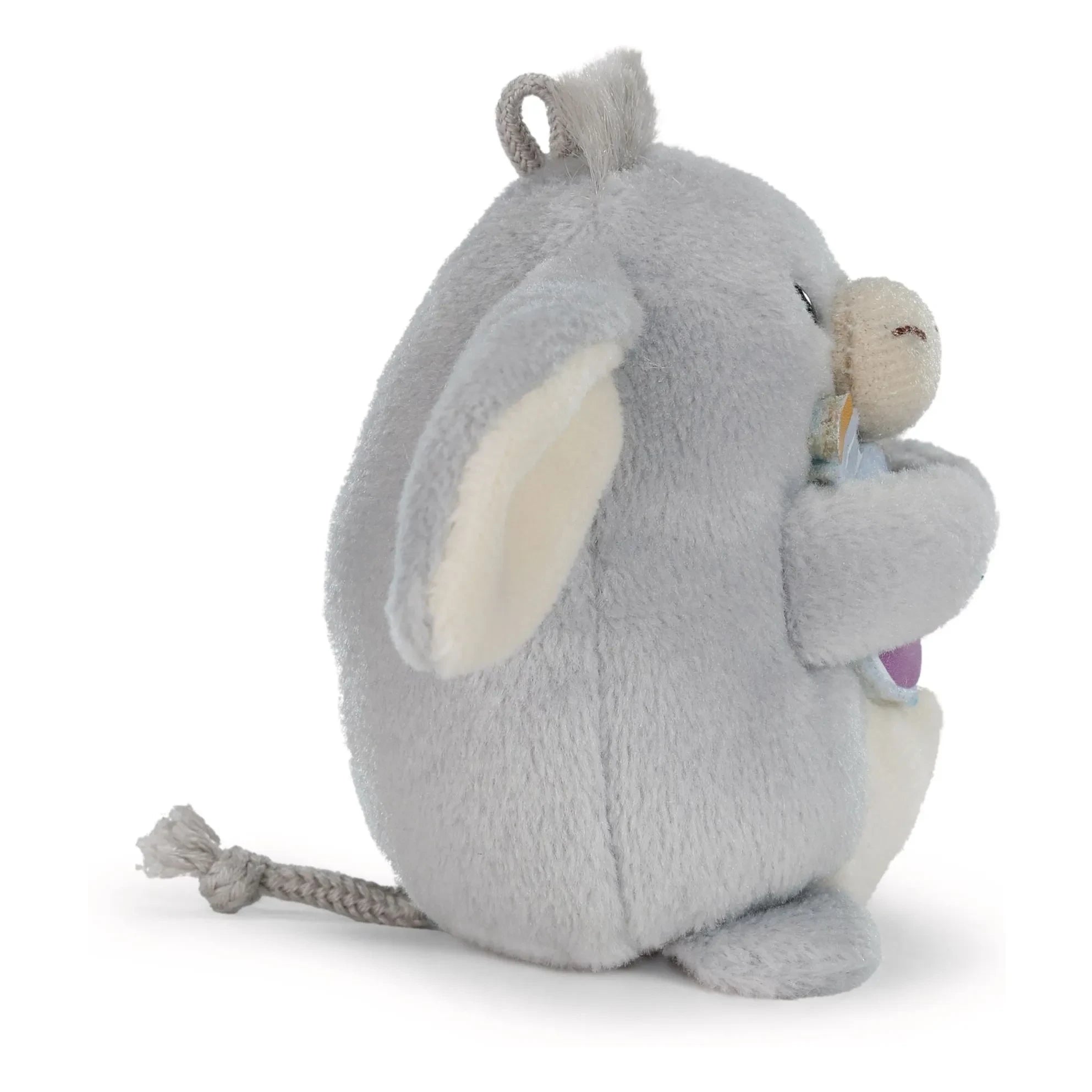 Peluche de burro "Nici - Earl" y disfraz de Mago Fluorescente | Gris