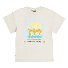 Tumble N'Dry - Camiseta Oversize Saltwater de algodón reciclado | Crudo