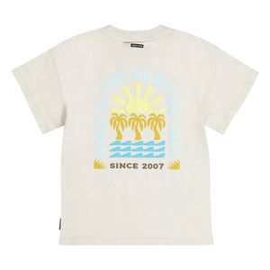 Tumble N'Dry - Camiseta Oversize Saltwater de algodón reciclado | Crudo