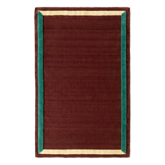 & Tradition - Alfombra enmarcada | Burdeos