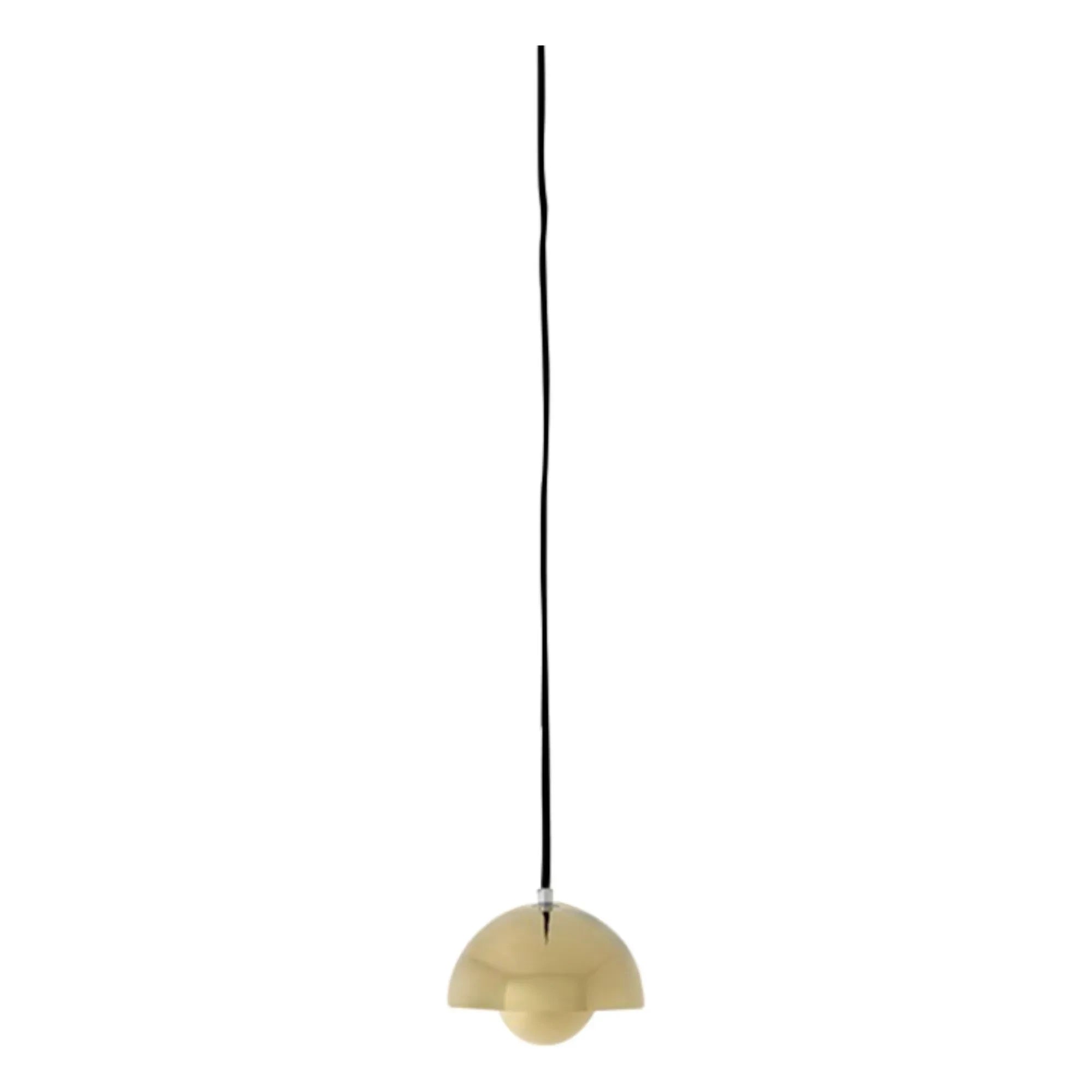 & Tradition - Lámpara de suspensión Flowerpot VP10, Verner Panton | Oro