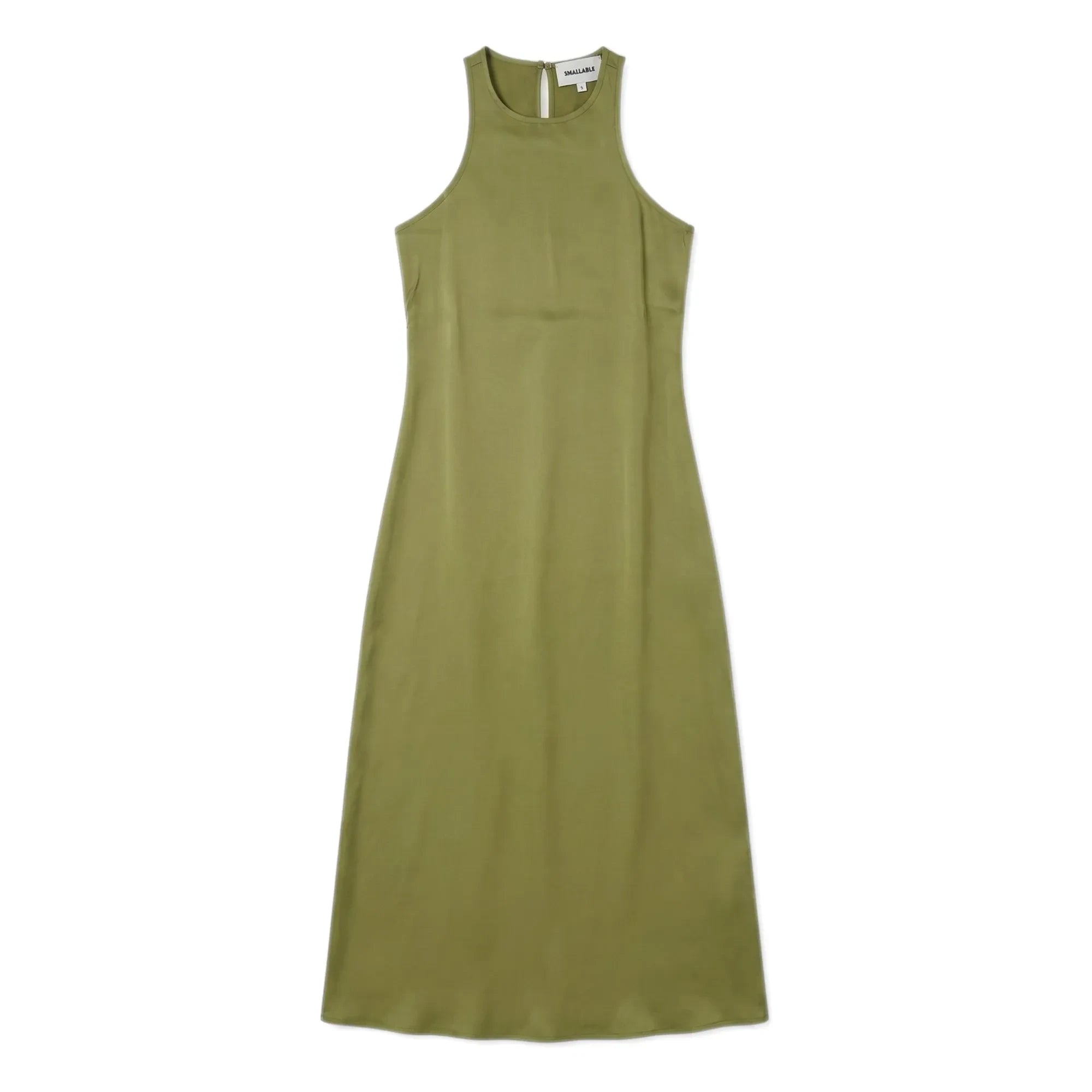 Smallable Mujer - Vestido de Satén Zelie | Verde anís