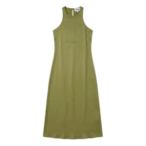 Smallable Mujer - Vestido de Satén Zelie | Verde anís