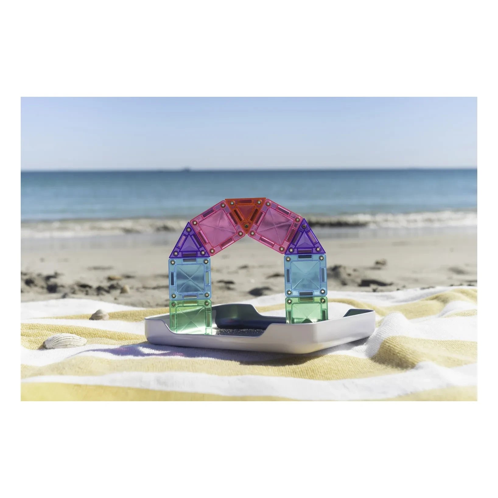 Connetix - Travel Mini Pack - 32 Parça | Rainbow