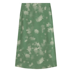 Thinking Mu - Falda de algodón orgánico Kora | Verde
