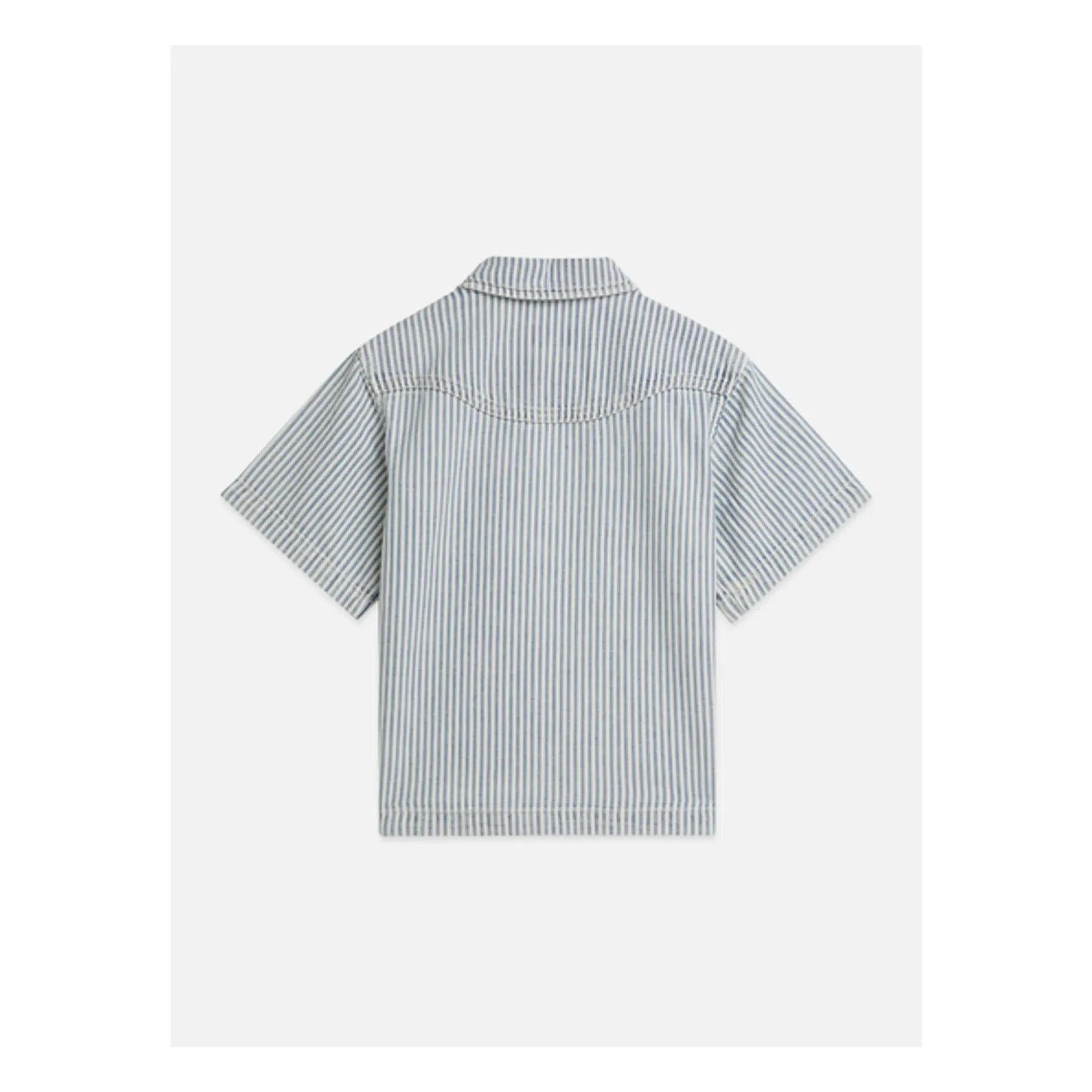 Scotch & Soda - Camisa vaquera de rayas | Azul claro