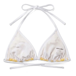 Smallable Woman - Top de bikini a cuadros Elsa | Amarillo