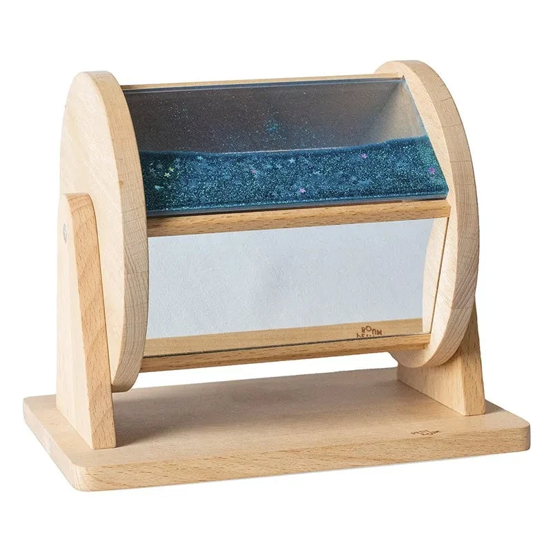 Petit Boum - Sensory Spinner | Açık Ahşap