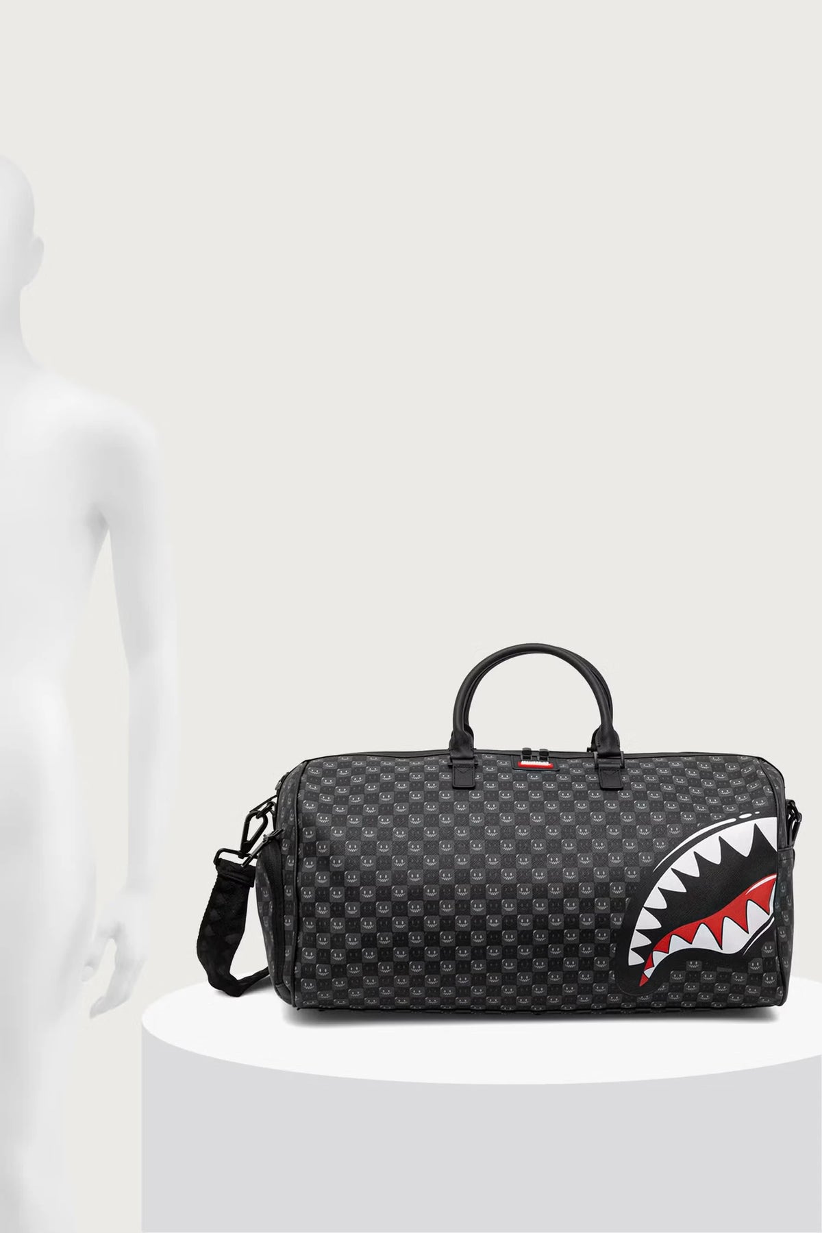 Sprayground - Mochila Gris de Tiburones en París 910D9313NSZ