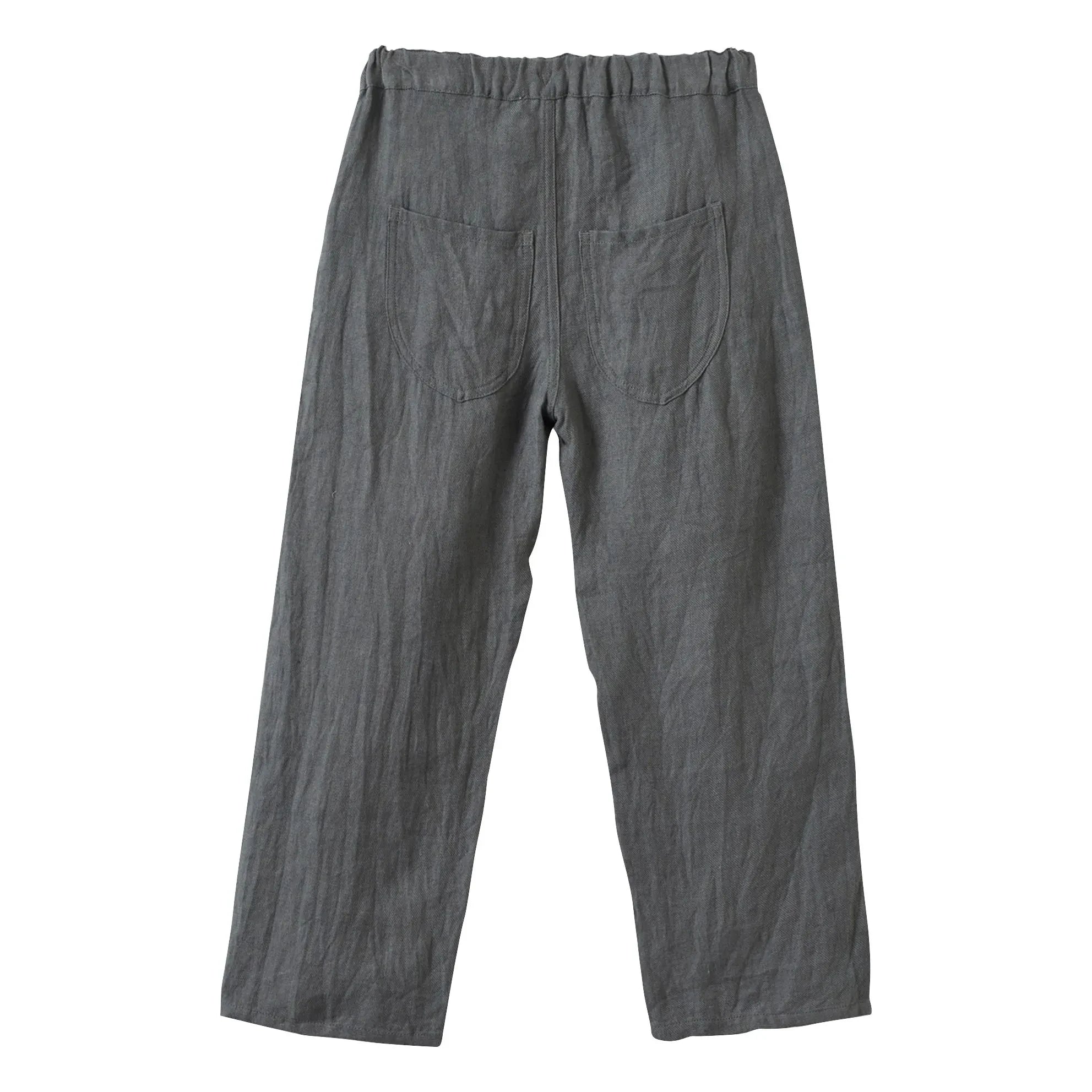 Pantalones de Lino Sullivan - Caramelo | Gris Oscuro