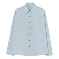 Cordera - Camisa Oversize de Algodón | Azul claro